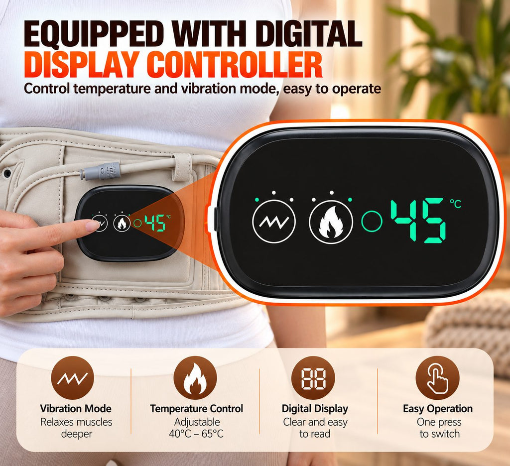 Auremib HeatRelief Belt digital display controller